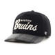 Bruins '47 Windowpane Plaid Script Relaxed Fit Hitch Cap Image coming soon src=